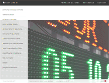 Tablet Screenshot of next-line.si